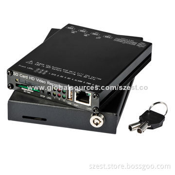 4CH 1080P Mobile DVR, Use Ignition to Control the Power with 3G + WiFi + GPS + G-sensor